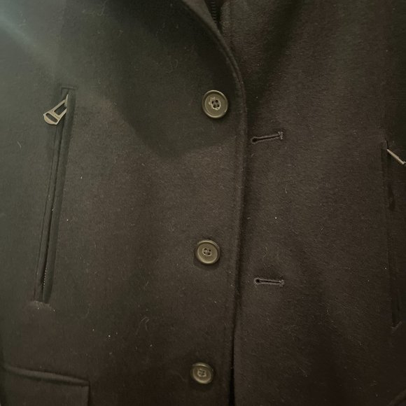 Cole Haan Wool Coat with zip out lining/coat - Picture 8 of 8